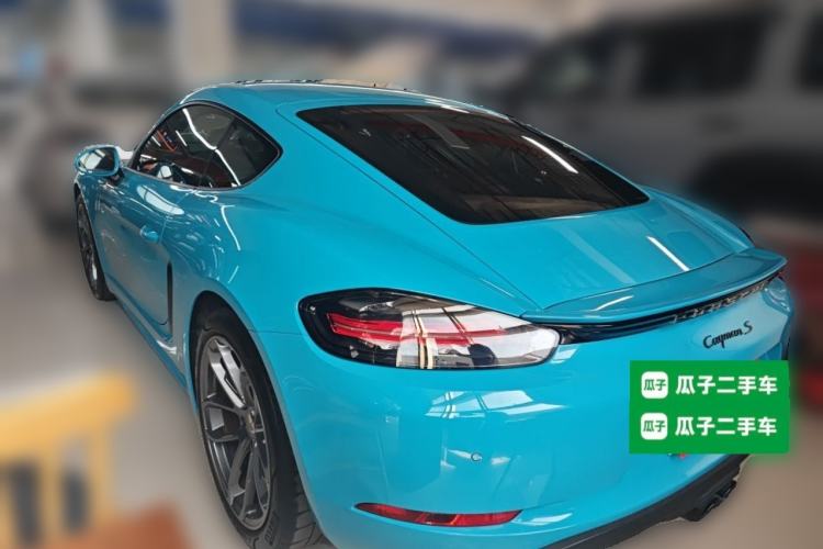 Used Porsche 718 2020 Cayman 2.0T Rear Left 45 Deg