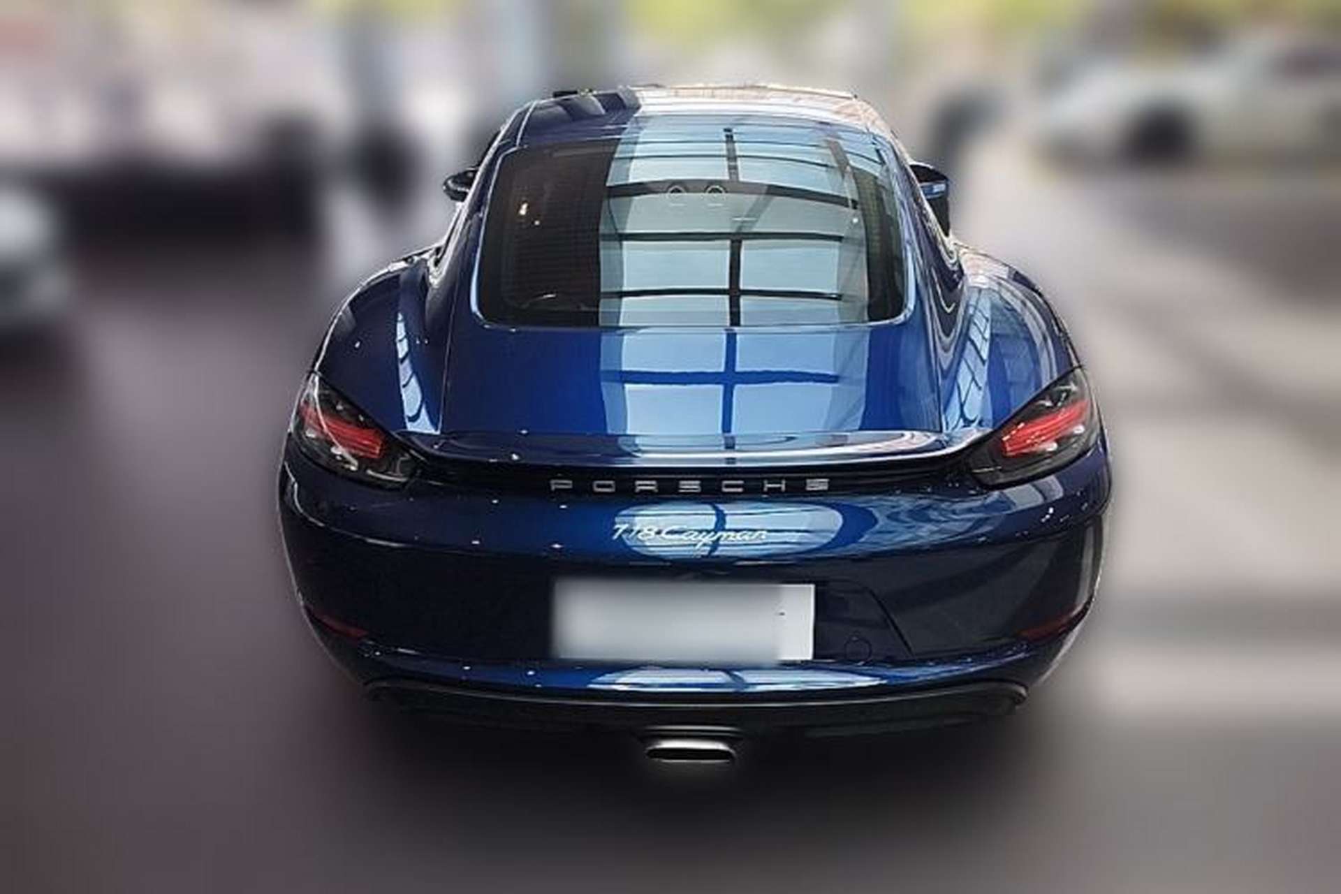 Used Porsche 718 2020 Cayman 2.0T Rear