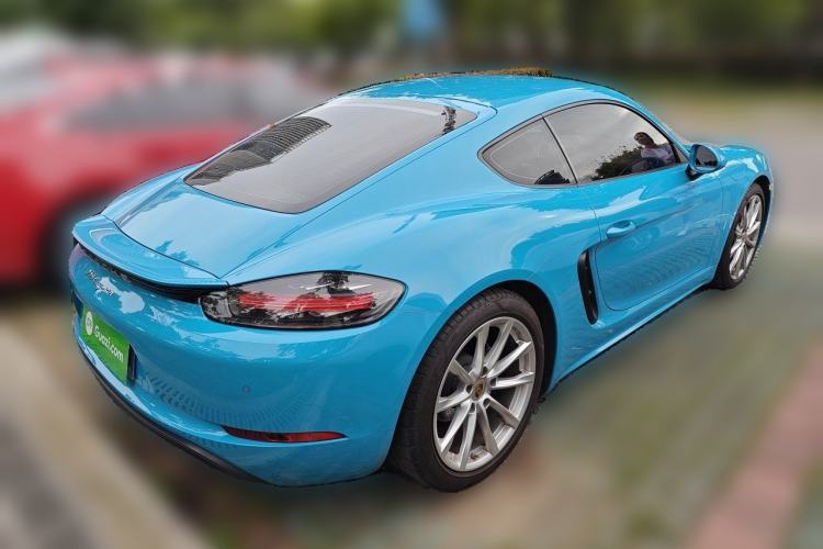 Used Porsche 718 2020 Cayman 2.0T Rear Right 45 Deg