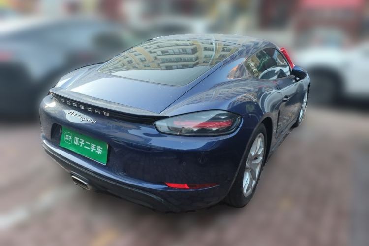Used Porsche 718 2020 Cayman 2.0T Rear Right 45 Deg