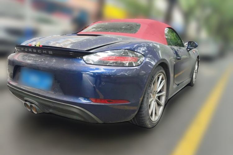 Used Porsche 718 2020 Boxster 2.0T Rear Right 45 Deg