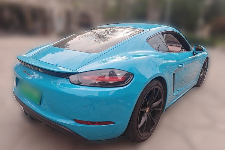 Used Porsche 718 2020 Cayman 2.0T Rear Right 45 Deg