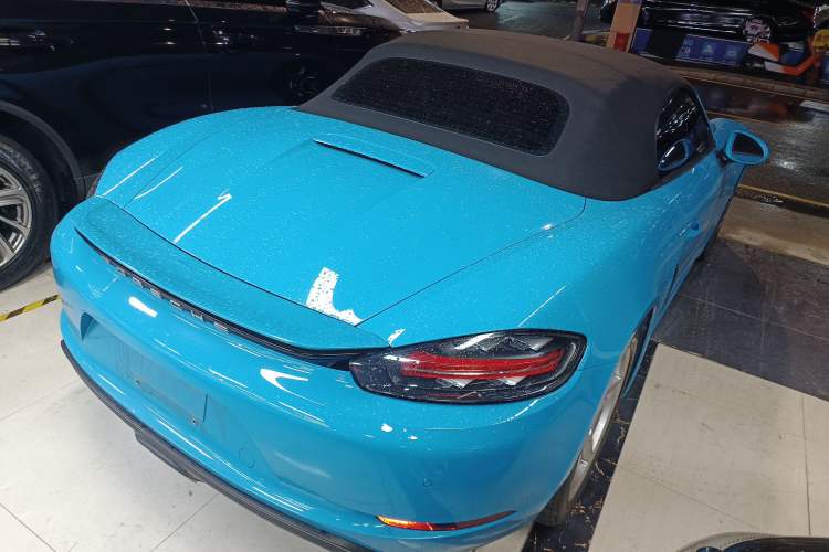 Used Porsche 718 2020 Boxster 2.0T Rear Right 45 Deg