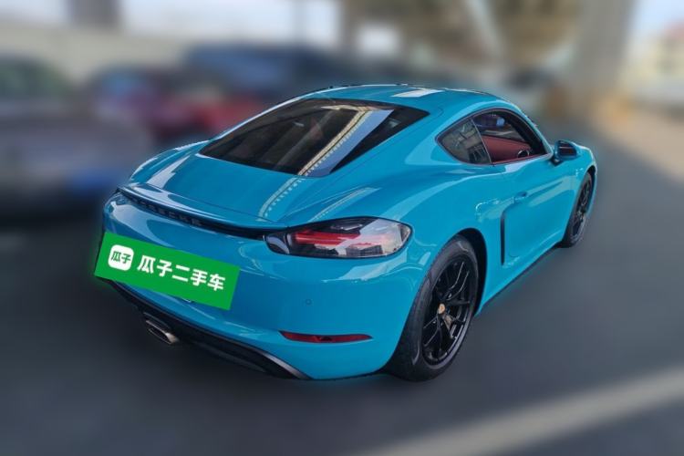 Used Porsche 718 2020 Cayman 2.0T Rear Right 45 Deg