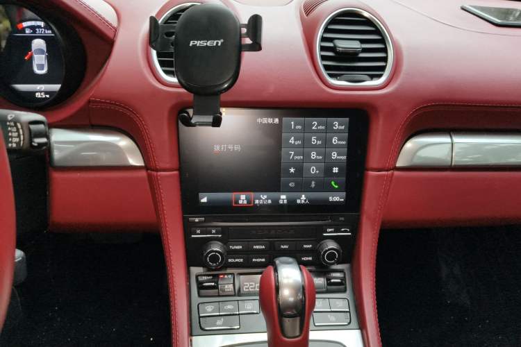 Used Porsche 718 2020 Cayman 2.0T Audio And AC Panel