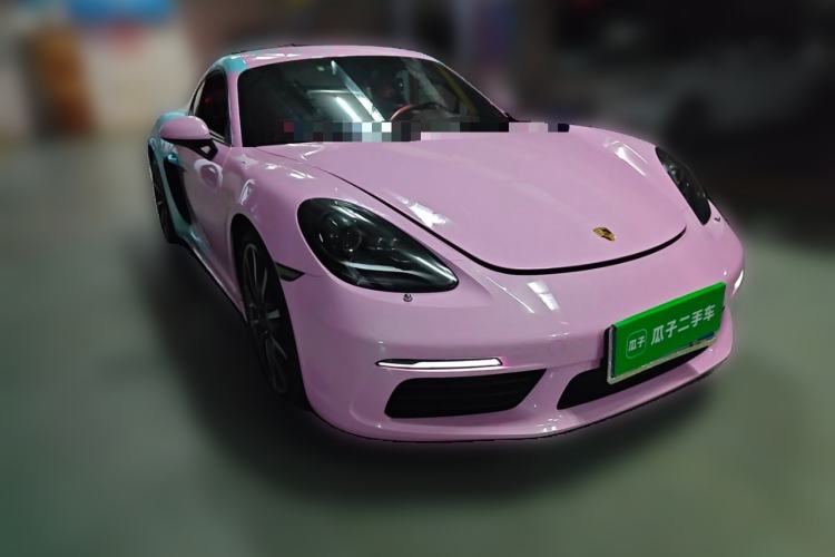 Used Porsche 718 2020 Cayman 2.0T Front Right 45 Deg