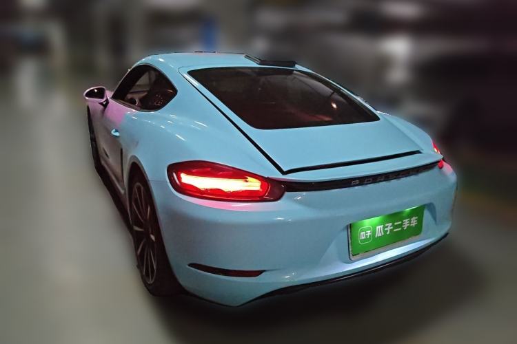Used Porsche 718 2020 Cayman 2.0T Rear Left 45 Deg