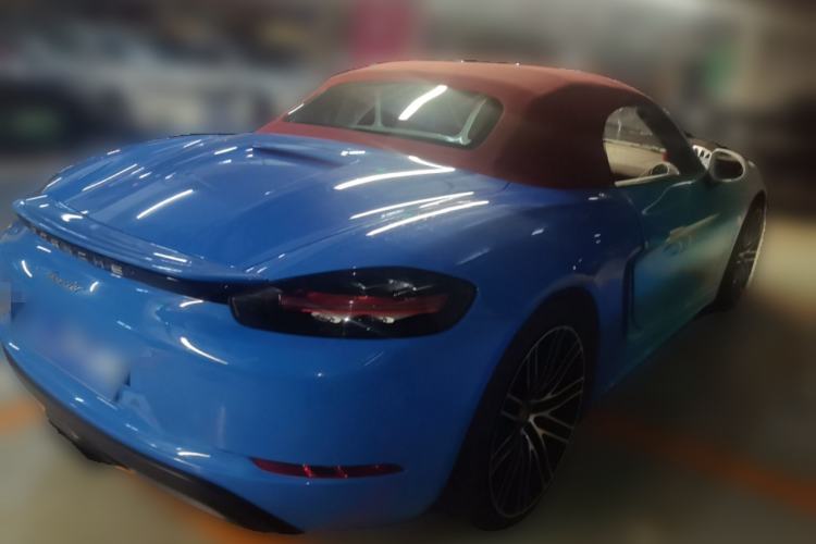 Used Porsche 718 2020 Boxster 2.0T Rear Right 45 Deg