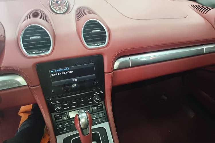 Used Porsche 718 2020 Boxster 2.0T Audio And AC Panel