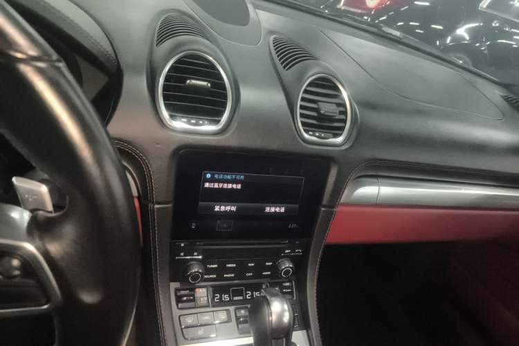 Used Porsche 718 2020 Boxster 2.0T Audio And AC Panel