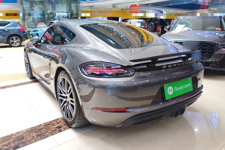 Used Porsche 718 2020 Cayman 2.0T Rear Left 45 Deg