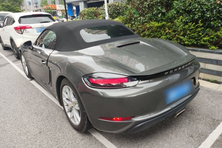 Used Porsche 718 2020 Boxster 2.0T Rear Left 45 Deg