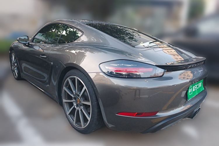 Used Porsche 718 2020 Cayman 2.0T Rear Left 45 Deg