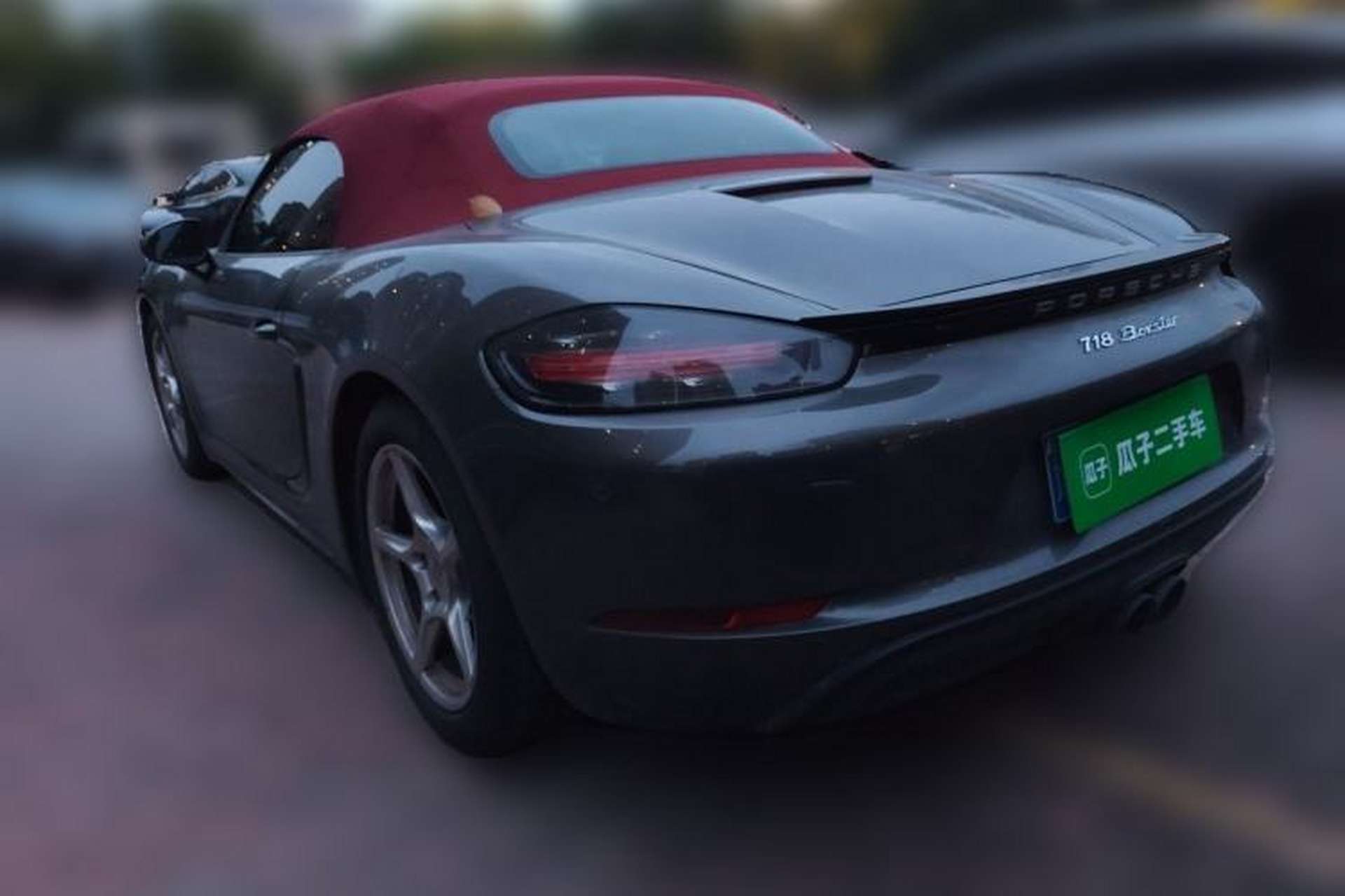 Used Porsche 718 2020 Boxster 2.0T Rear Left 45 Deg
