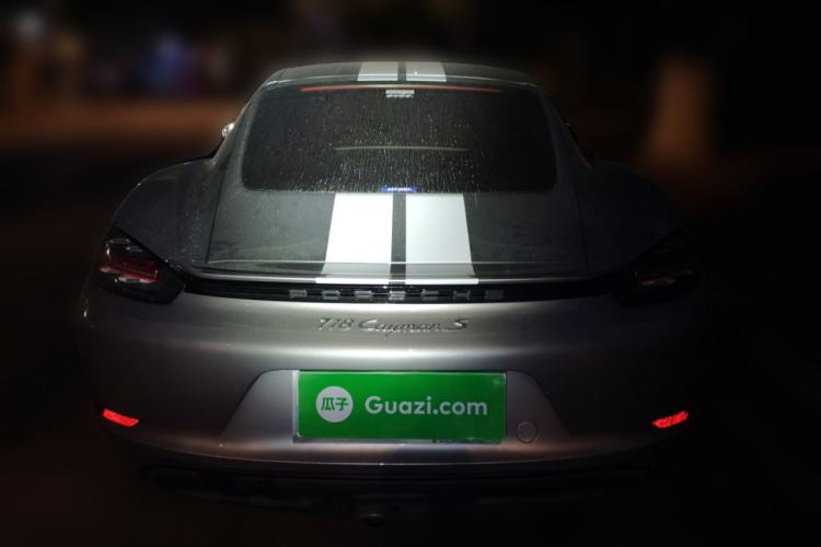 Used Porsche 718 2020 Cayman S 2.5T Rear