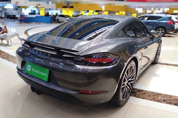 Used Porsche 718 2020 Cayman 2.0T Rear Right 45 Deg