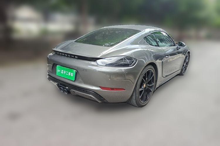 Used Porsche 718 2020 Cayman 2.0T Rear Right 45 Deg