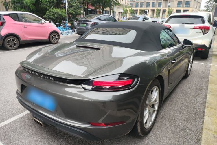 Used Porsche 718 2020 Boxster 2.0T Rear Right 45 Deg