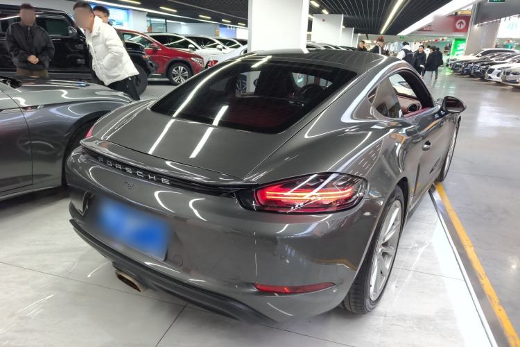 Used Porsche 718 2020 Cayman 2.0T Rear Right 45 Deg