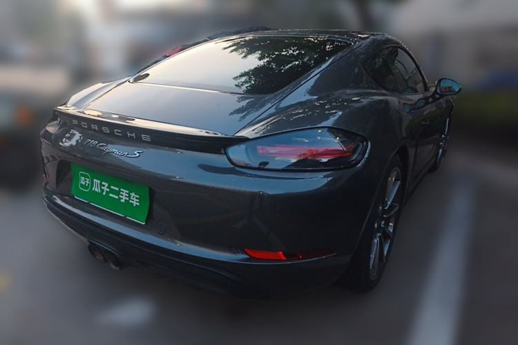 Used Porsche 718 2020 Cayman 2.0T Rear Right 45 Deg