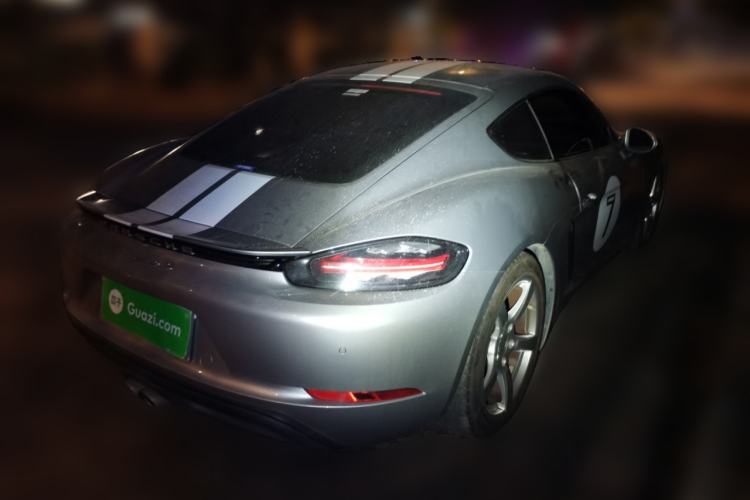 Used Porsche 718 2020 Cayman S 2.5T Rear Right 45 Deg