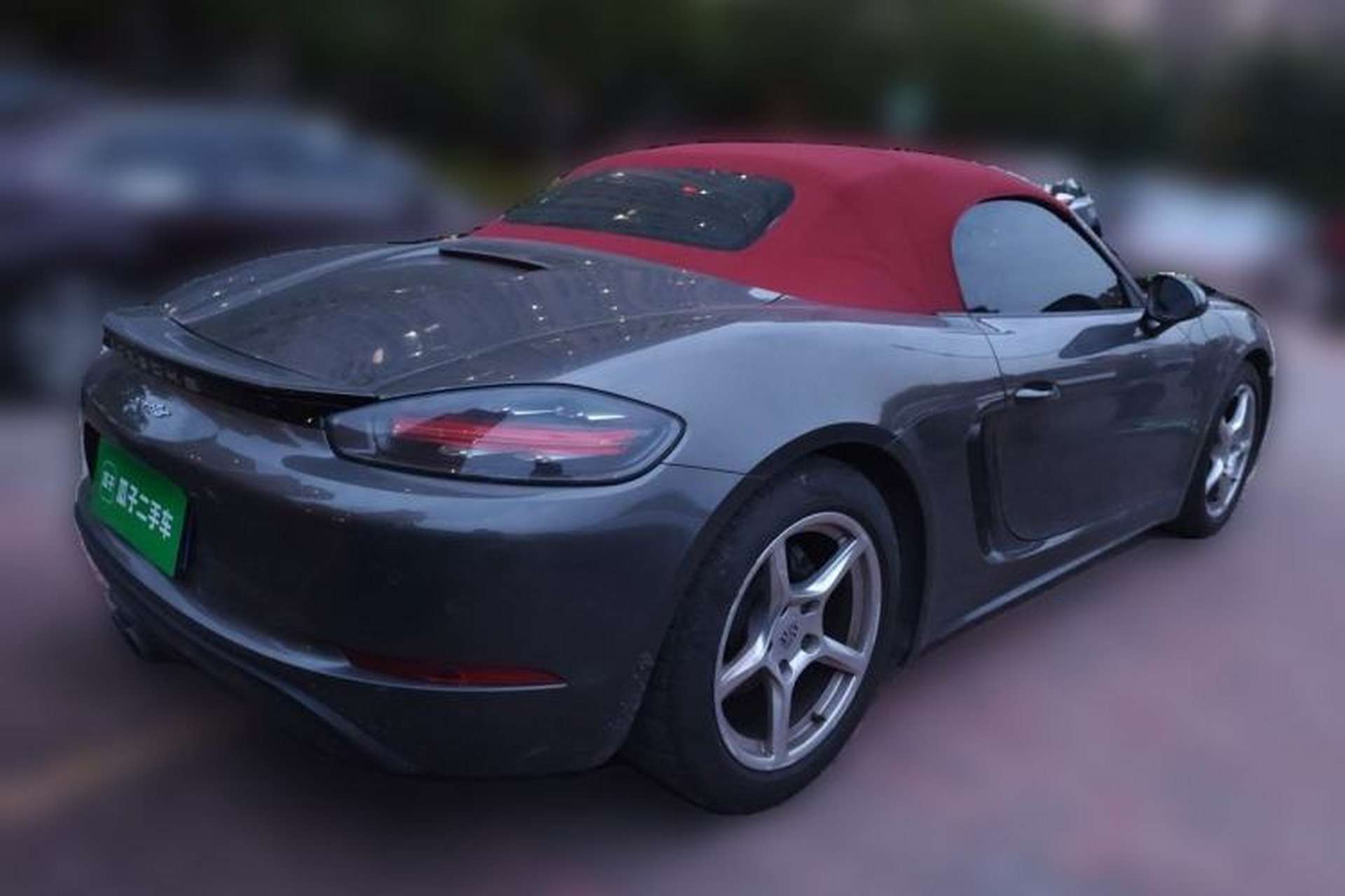 Used Porsche 718 2020 Boxster 2.0T Rear Right 45 Deg