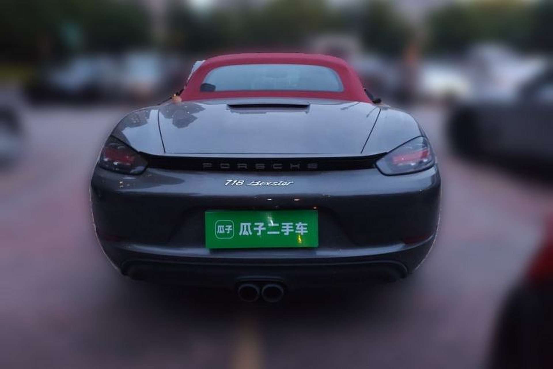 Used Porsche 718 2020 Boxster 2.0T Rear