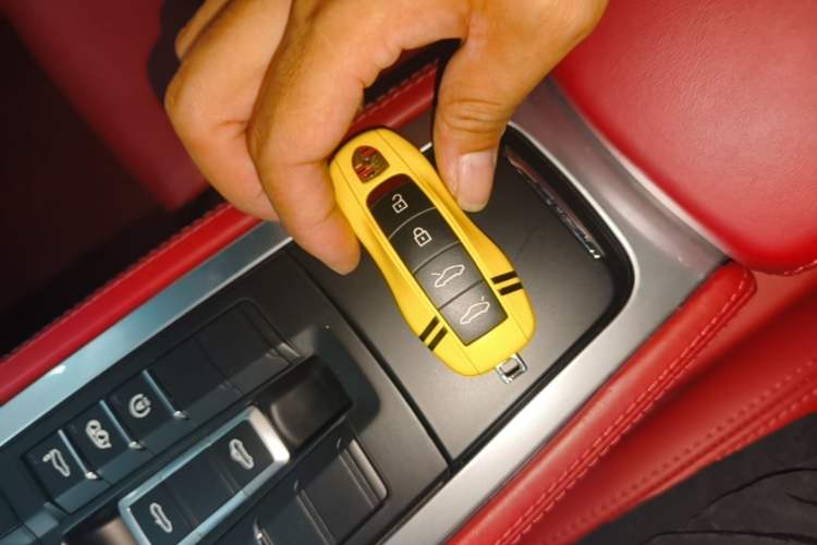 Used Porsche 718 2020 Boxster 2.0T Vehicle Key