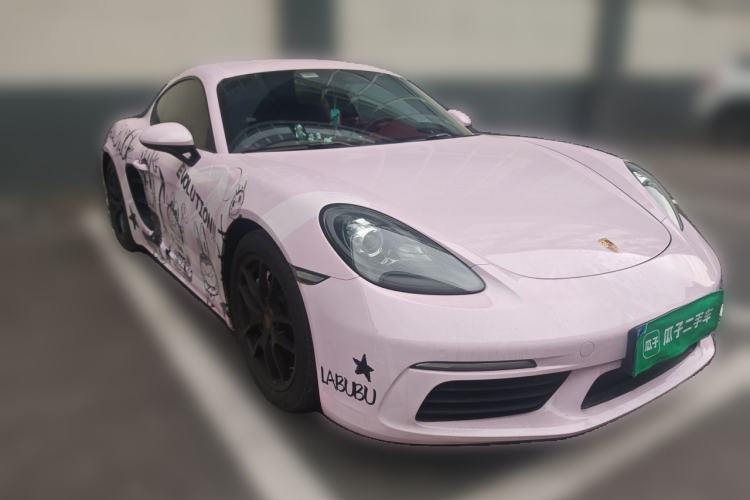 Used Porsche 718 2020 Cayman 2.0T Front Right 45 Deg