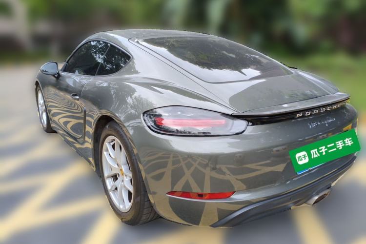 Used Porsche 718 2020 Cayman 2.0T Rear Left 45 Deg