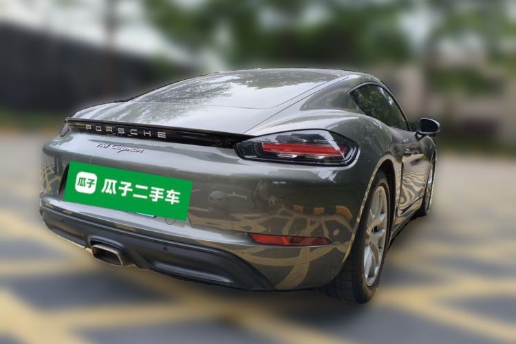 Used Porsche 718 2020 Cayman 2.0T Rear Right 45 Deg