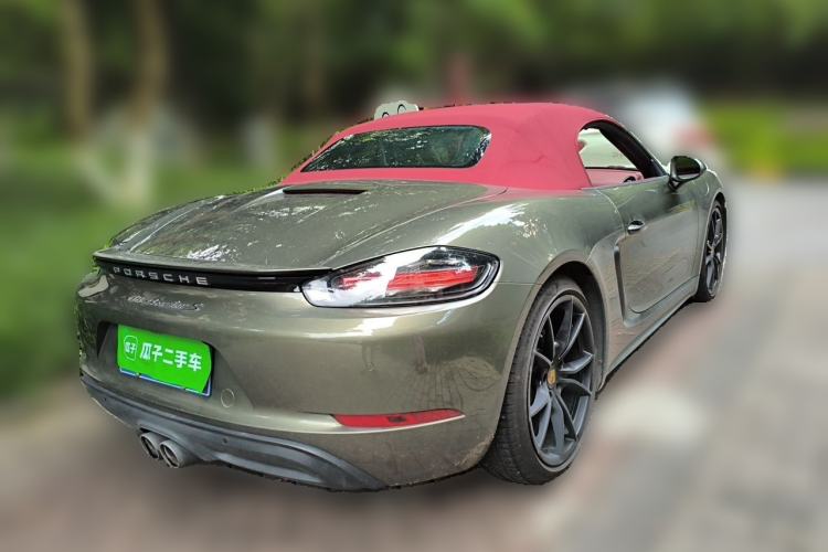 Used Porsche 718 2020 Boxster 2.0T Rear Right 45 Deg