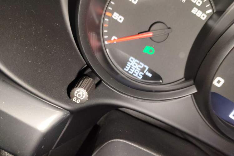 Used Porsche 718 2020 Cayman 2.0T Odometer Close Up