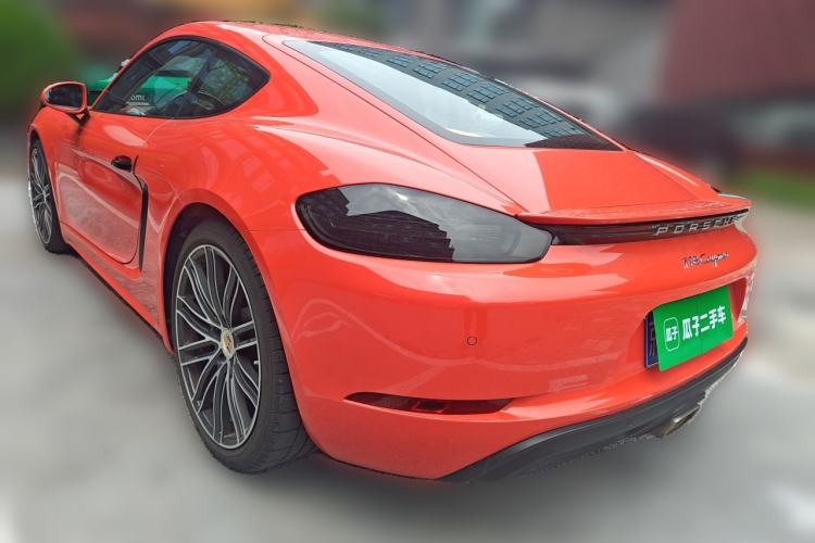 Used Porsche 718 2020 Cayman 2.0T Rear Left 45 Deg