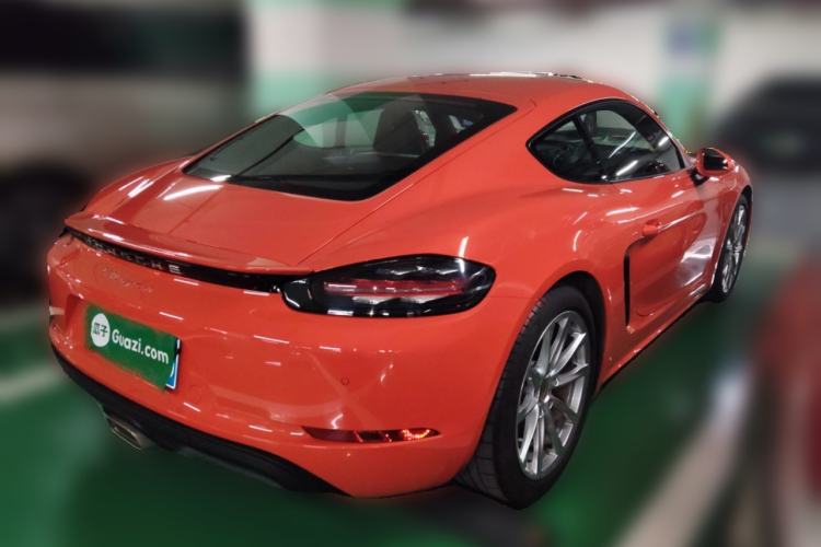 Used Porsche 718 2020 Cayman 2.0T Rear Right 45 Deg