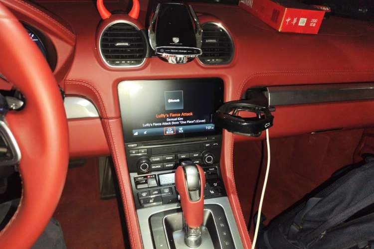 Used Porsche 718 2020 Boxster 2.0T Audio And AC Panel
