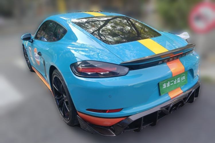 Used Porsche 718 2020 Cayman 2.0T Rear Left 45 Deg