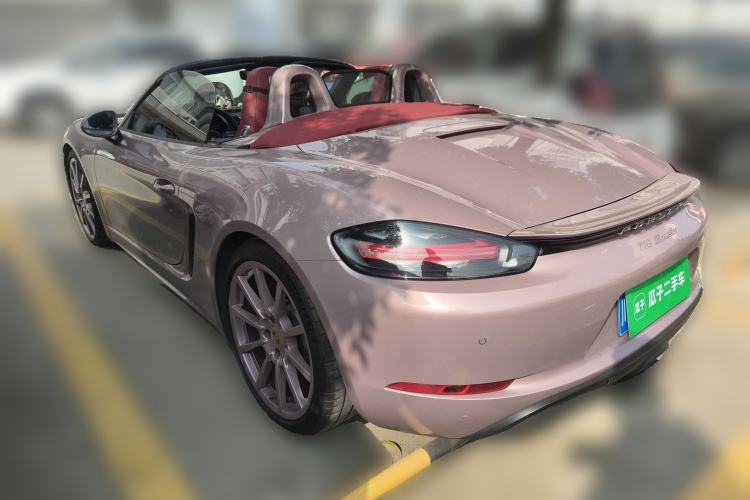 Used Porsche 718 2020 Boxster 2.0T Rear Left 45 Deg