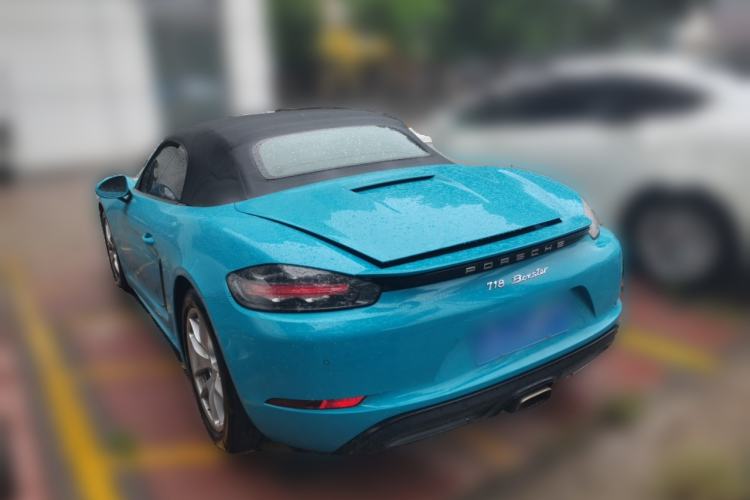 Used Porsche 718 2020 Boxster 2.0T Rear Left 45 Deg