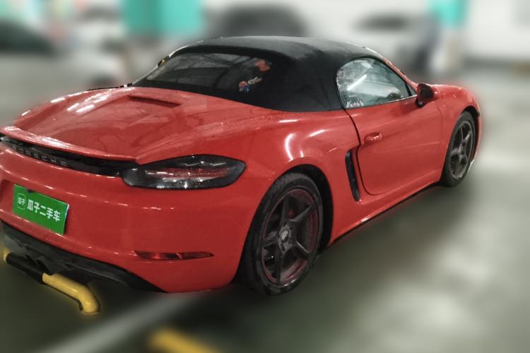 Used Porsche 718 2020 Boxster 2.0T Rear Right 45 Deg