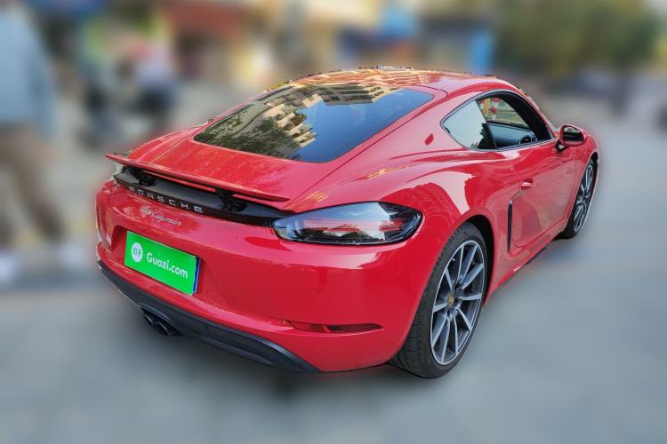 Used Porsche 718 2020 Cayman 2.0T Rear Right 45 Deg