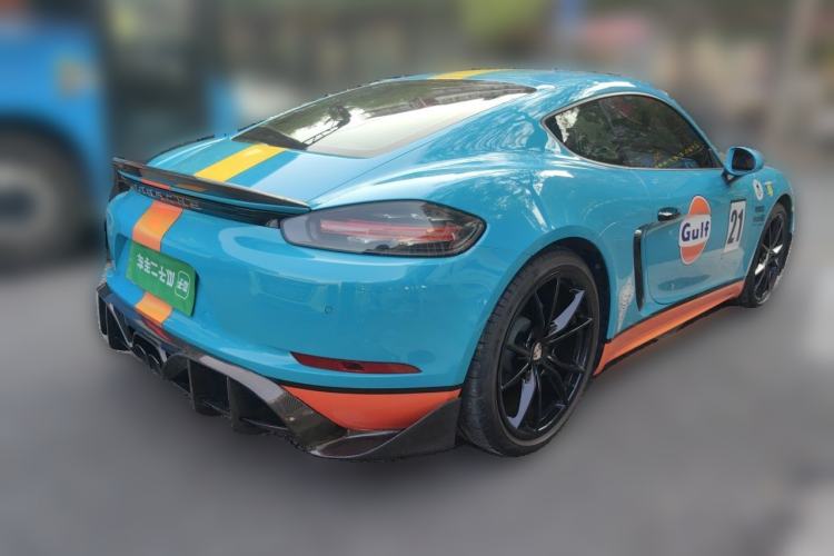 Used Porsche 718 2020 Cayman 2.0T Rear Right 45 Deg
