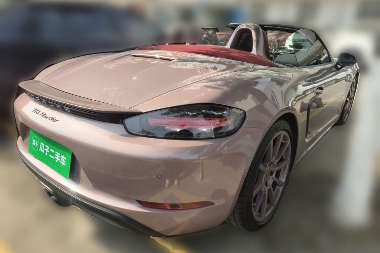 Used Porsche 718 2020 Boxster 2.0T Rear Right 45 Deg