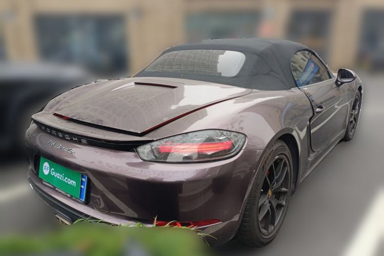 Used Porsche 718 2020 Boxster 2.0T Rear Right 45 Deg