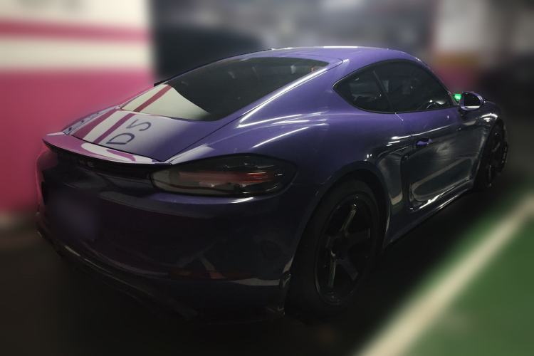 Used Porsche 718 2020 Cayman 2.0T Rear Right 45 Deg