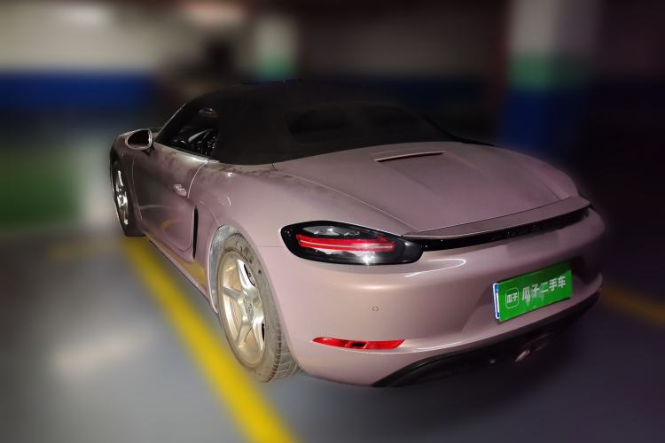 Used Porsche 718 2020 Boxster 2.0T Rear Left 45 Deg