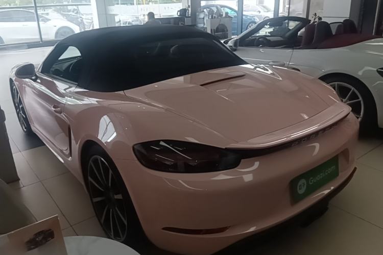 Used Porsche 718 2020 Boxster 2.0T Rear Left 45 Deg
