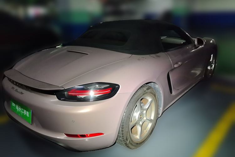 Used Porsche 718 2020 Boxster 2.0T Rear Right 45 Deg