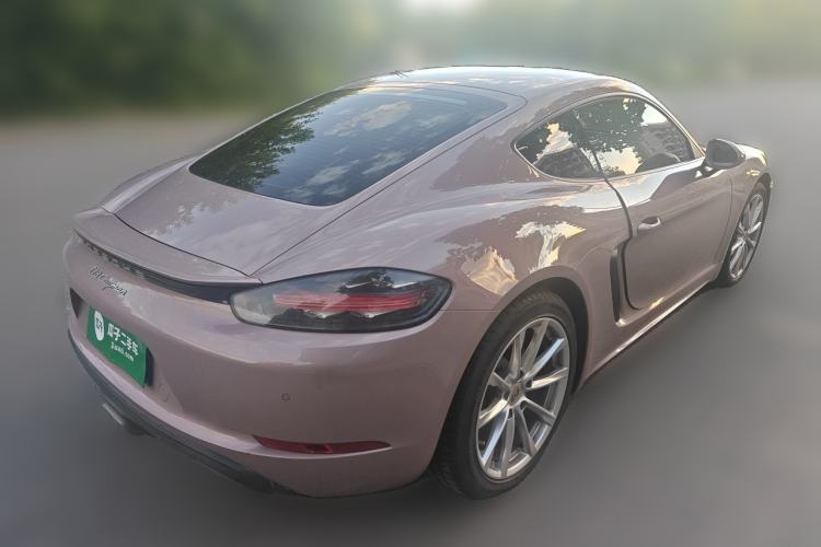 Used Porsche 718 2020 Cayman 2.0T Rear Right 45 Deg
