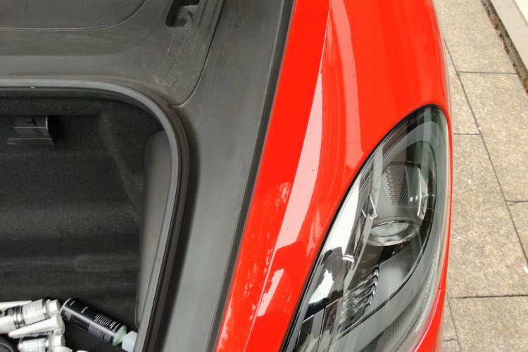 Used Porsche 718 2020 Cayman 2.0T Engine Bay Left